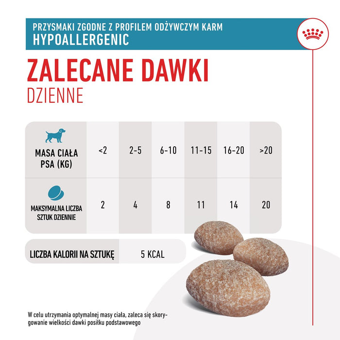 ROYAL CANIN Dog Hypoallergenic Treats - dog treat - 230g
