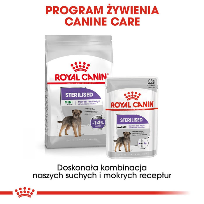 ROYAL CANIN Mini Sterilised - dry food for adult dogs, small breeds, after sterilisation - 1kg