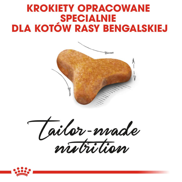 Royal Canin Bengal Adult cats dry food 2 kg Poultry, Vegetable