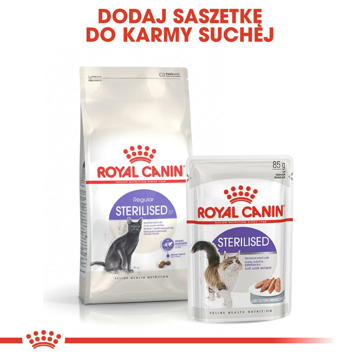 Royal Canin Sterilised 37 cats dry food 400 g Adult Poultry
