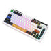 Royal Kludge KZZI K75 pro RGB wireless mechanical keyboard Moment Switch (black and white) (QWERTY)
