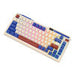 Royal Kludge KZZI K75 pro RGB wireless mechanical keyboard Moment Switch (retro blue) (QWERTY)