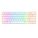 Royal Kludge RK61 RGB mechanical keyboard brown switch (white) (QWERTY) - Wired<<<Keyboards<<<Gaming<<<InnproXML