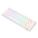 Royal Kludge RK61 RGB mechanical keyboard brown switch (white) (QWERTY) - Wired<<<Keyboards<<<Gaming<<<InnproXML