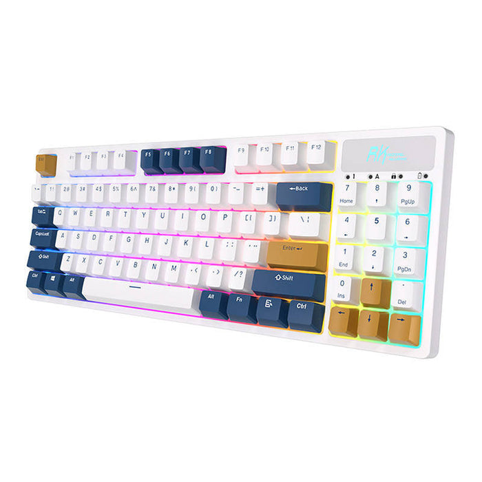 Royal Kludge RK89 RGB Wireless Mechanical Keyboard Lemon switch (white) (QWERTY)