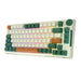 Royal Kludge RKH81 RGB Wireless Mechanical Keyboard Sky cyan switch (green) (QWERTY)