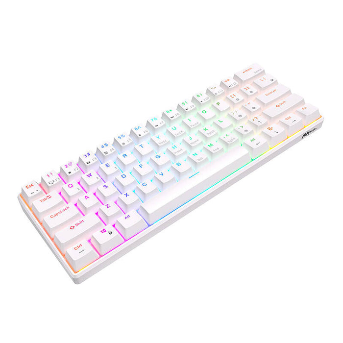 Royal Kludge RK61 RGB mechanical keyboard, red switch (white) (QWERTY)