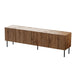 RTV JUNGLE cabinet 190x40.5x59.5 oak wotan + black legs - TV cabinets made of furniture boardSTV-ZPM<<<TV