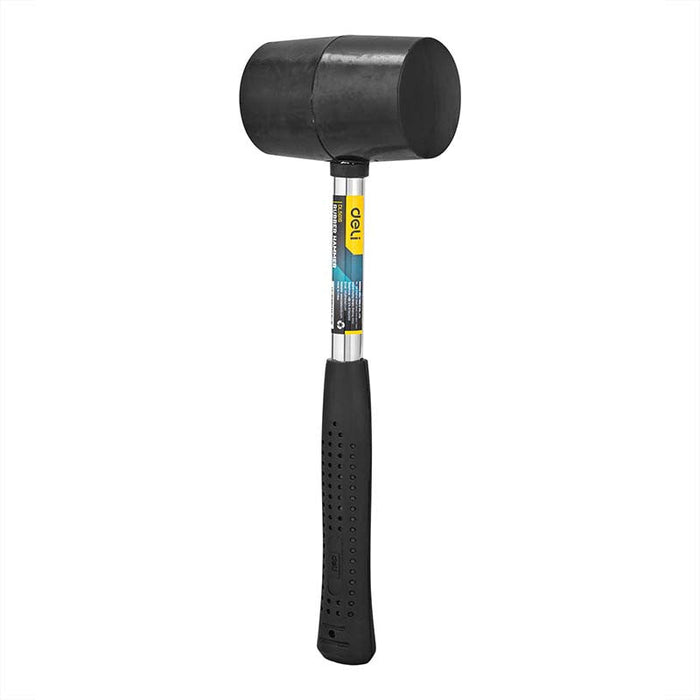 Rubber Hammer Deli Tools EDL5616 0.5kg (black) - Hammers<<<Tools<<<InnproXML