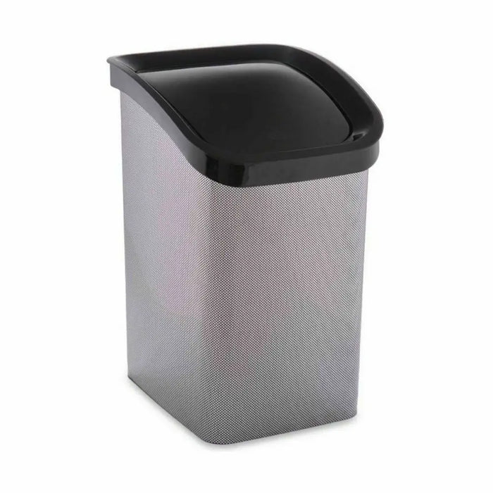 Rubbish bin Berilo Dark grey Plastic 23 L Tipper truck (6 Units) - Почистване Прахосмукачки И Гладене<<<Дом
