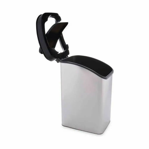 Rubbish bin Berilo Silver Plastic 12 L Tipper truck (6 Units) - Почистване Прахосмукачки И Гладене<<<Дом
