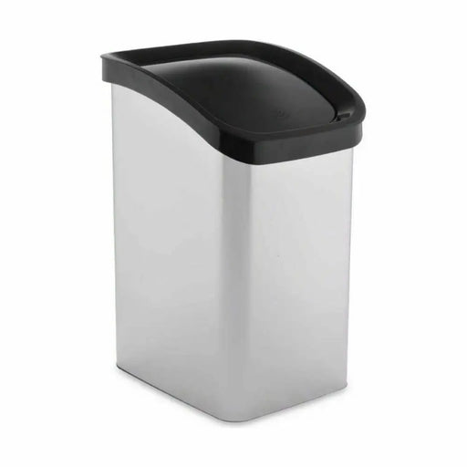 Rubbish bin Berilo Silver Plastic 23 L Tipper truck (6 Units) - Почистване Прахосмукачки И Гладене<<<Дом