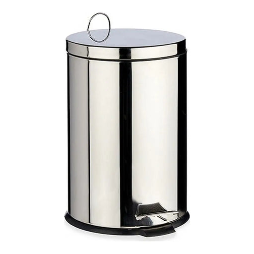 Rubbish bin Berilo Silver Stainless steel Steel Plastic 20 L - Почистване Прахосмукачки И Гладене<<<Дом