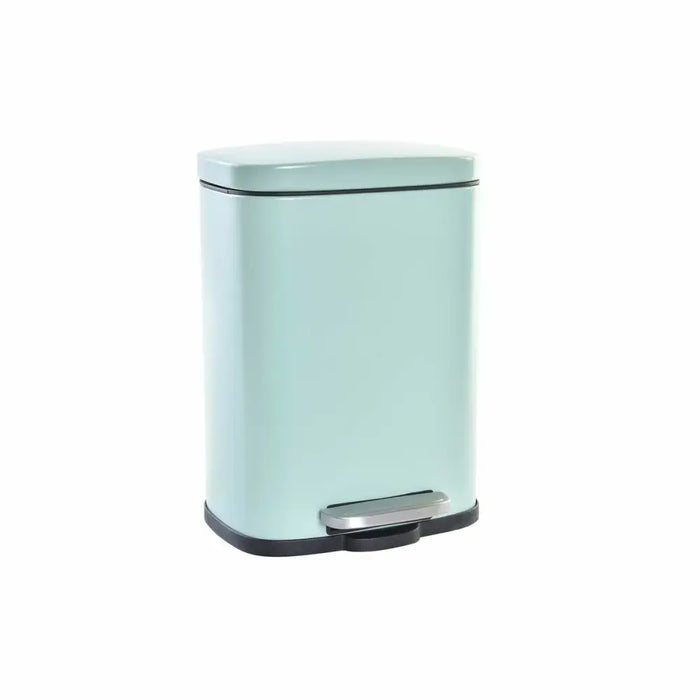 Rubbish Bin DKD Home Decor Mint Matt 21 x 15 x 29,5 cm Metal 5 L Basic - Почистване Прахосмукачки И Гладене<<<Дом