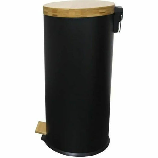 Rubbish Bin Kitchen Move Black Matte back 30 L - Почистване Прахосмукачки И Гладене<<<Дом Градина<<<BigBuy&&&Други