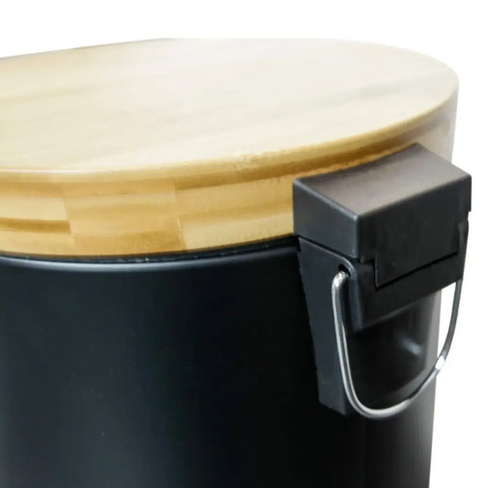 Rubbish Bin Kitchen Move Black Matte back 30 L - Почистване Прахосмукачки И Гладене<<<Дом Градина<<<BigBuy&&&Други