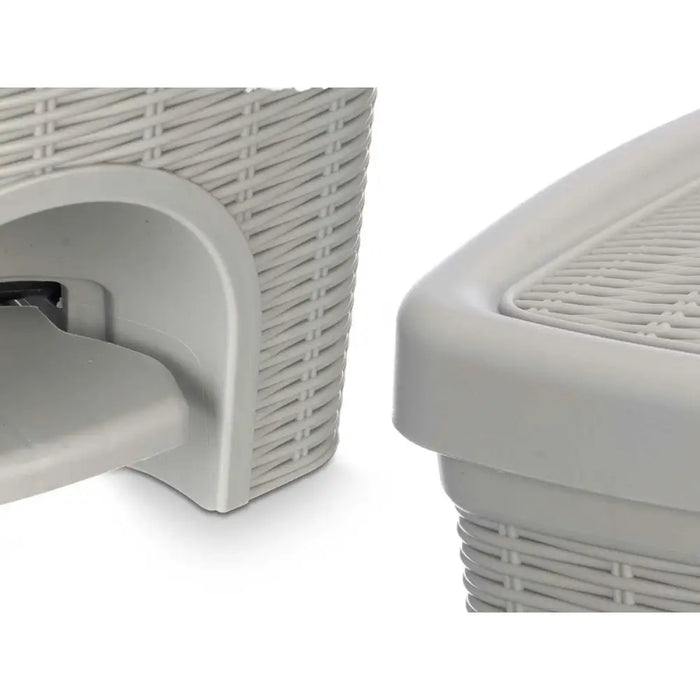Rubbish bin Stefanplast Light grey Plastic 20 L (6 Units) - Почистване Прахосмукачки И Гладене<<<Дом