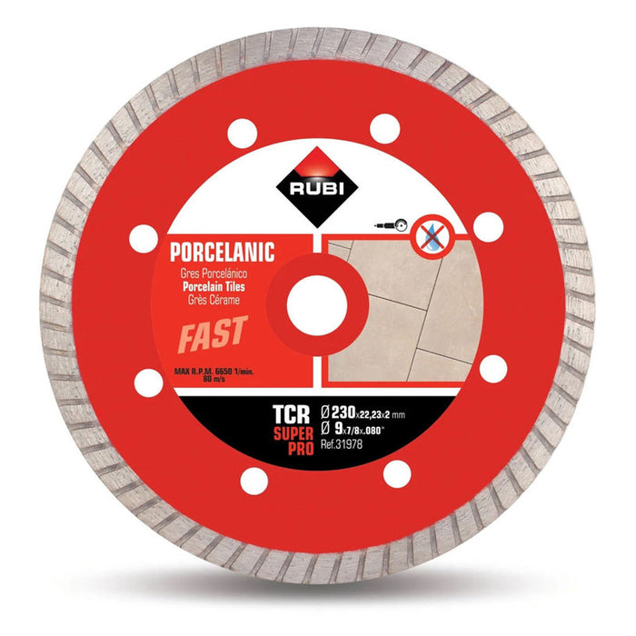 DIAMOND DRY CUTTING DISC RUBI 125x1.4x22.23