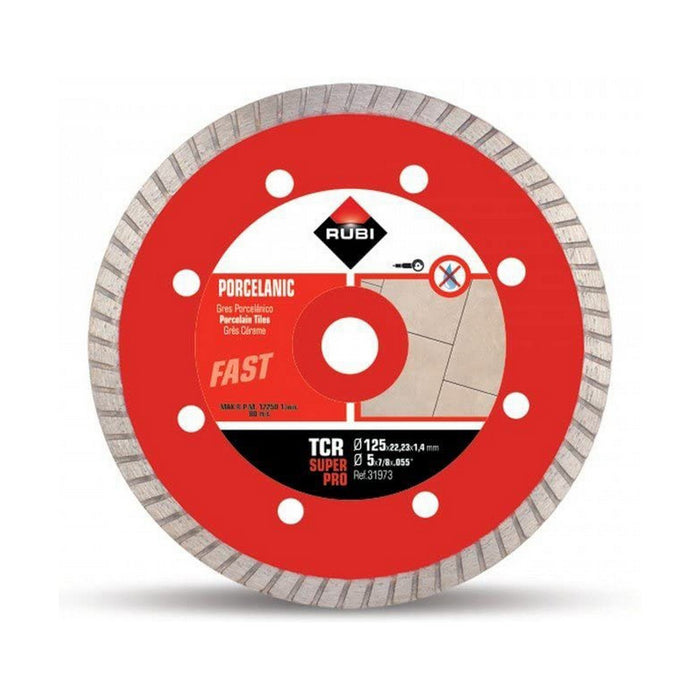 DIAMOND DRY CUTTING DISC RUBI 125x1.4x22.23