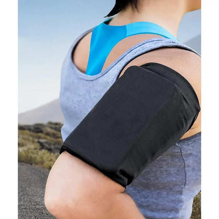 Running armband phone armband L blue - Sport products<<<HurtelXML