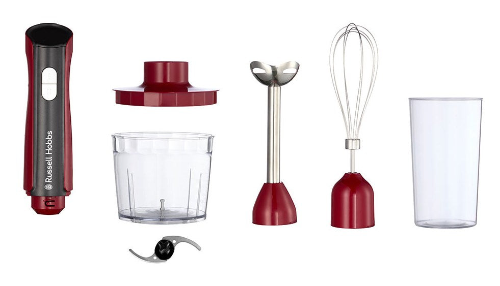 Russell Hobbs 27140-56 blender 1 L Portable blender 500 W Black, Red, Transparent