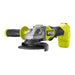 RYOBI RAG18X-0 18 V CORDLESS ANGLE SAVER WITHOUT BATTERY AND CHARGER 125 mm - Ъглошлайфи<<<Шлайф машини<<<Инструменти и