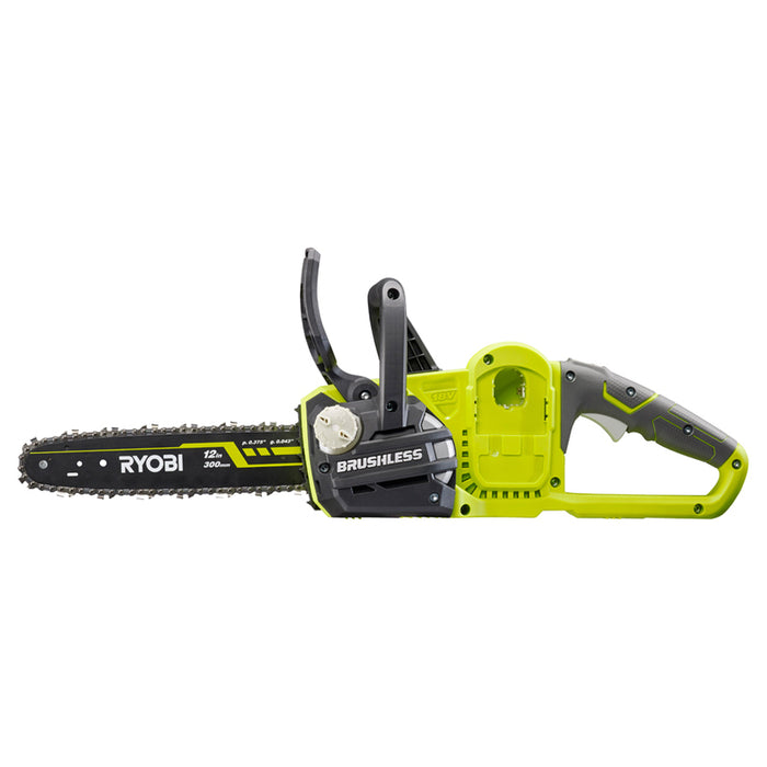BATTERY BRUSHLESS CHAIN SAW RYOBI OCS1830 18 V, WITHOUT BATTERY AND CHARGER, BAR LENGTH 30.00 cm