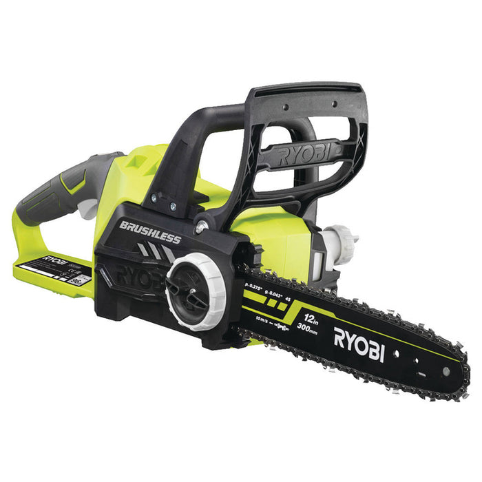 BATTERY BRUSHLESS CHAIN SAW RYOBI OCS1830 18 V, WITHOUT BATTERY AND CHARGER, BAR LENGTH 30.00 cm