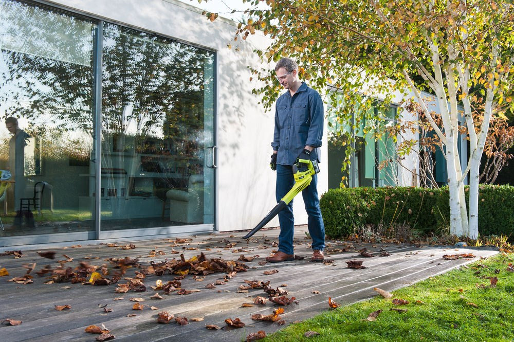 Ryobi OBL1820S cordless leaf blower 245 km/h Black, Green