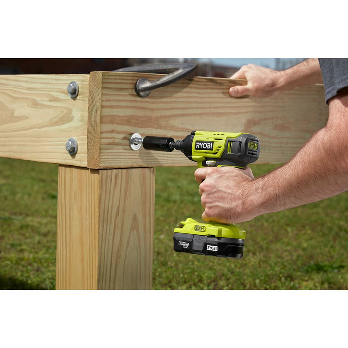 RYOBI R18ID2-0 CORDLESS IMPACT DRIVER 18 V, 200.00 nm, WITHOUT BATTERY AND CHARGER