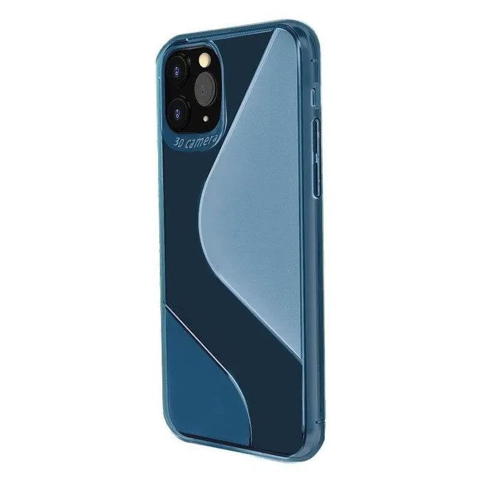 S-Case Flexible Cover TPU Case for Huawei P40 Lite E blue - Cell phone cases and covers<<<HurtelXML