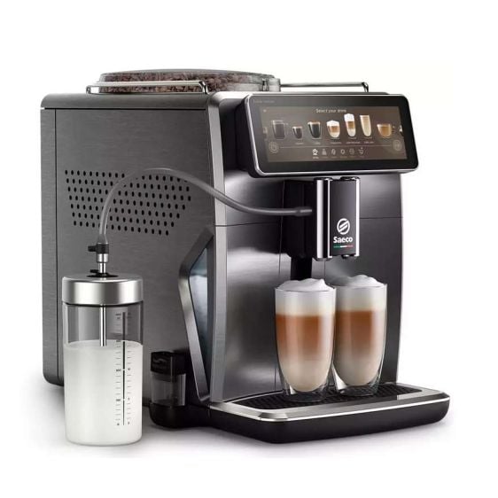Coffee machine SAECO Xelsis Suprema SM8889/00 XELSIS SUPREMA 1700.00 ml, AUTOMATIC CAPPUCCINO SYSTEM, 15.00 bar, GROUND COFFEE OPTION, BLACK