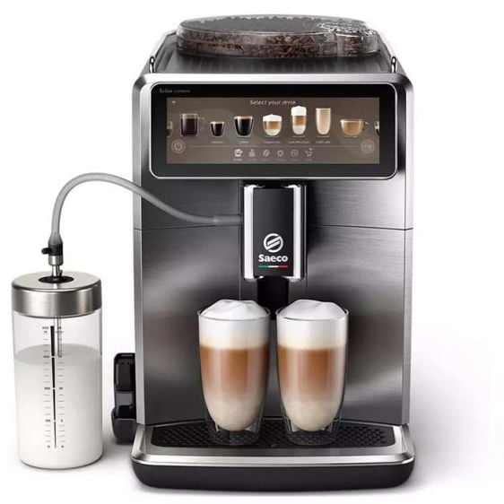 Coffee machine SAECO Xelsis Suprema SM8889/00 XELSIS SUPREMA 1700.00 ml, AUTOMATIC CAPPUCCINO SYSTEM, 15.00 bar, GROUND COFFEE OPTION, BLACK