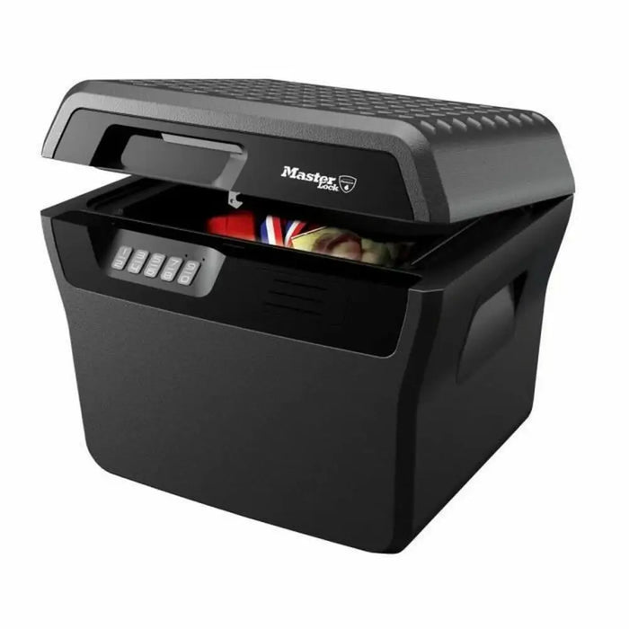 Safe Box with Electronic Lock Master Lock Black 18,5 L - Сигурност Удома<<<Дом Градина<<<BigBuy&&&Системи за