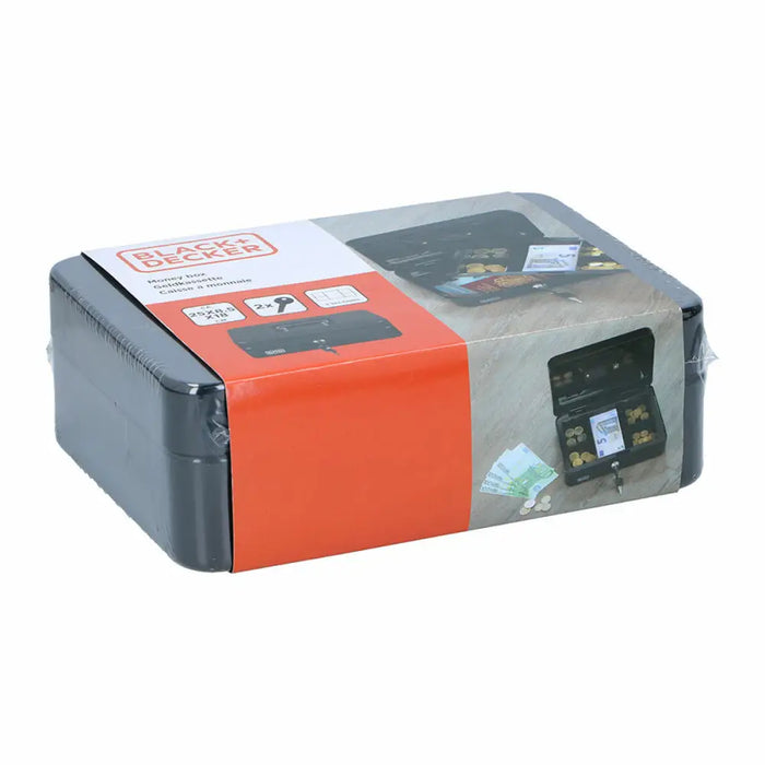 Safe-deposit box Black & Decker Black - Сигурност Удома<<<Дом Градина<<<BigBuy&&&Системи за сигурност<<<Сигурност