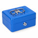 Safe-deposit box Micel CFC09 M13391 Blue Steel 15,2 x 11,8 x 8 cm - Сигурност Удома<<<Дом Градина<<<BigBuy&&&Системи за