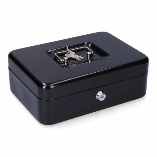 Safe-deposit box Micel CFC09 M13399 Black Steel 25 x 18 x 9 cm 250 x 180 x 90 mm - Сигурност Удома<<<Дом