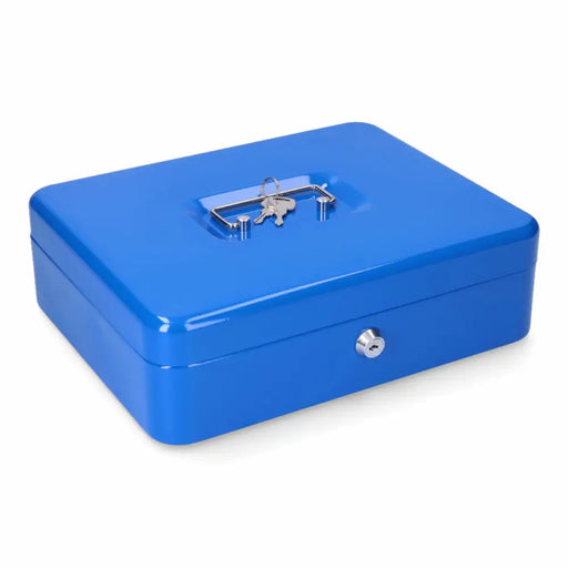 Safe-deposit box Micel CFC09 M13400 Blue Steel 30 x 24 x 9 cm 300 x 240 x 90 mm - Сигурност Удома<<<Дом
