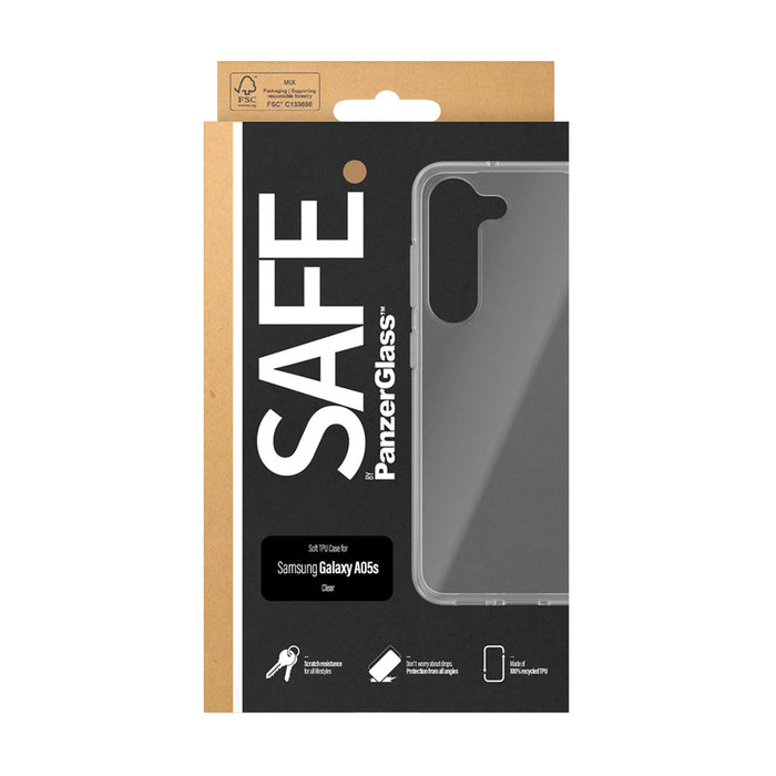 CASE SAFE SAMSUNG A05S CLEAR CASE