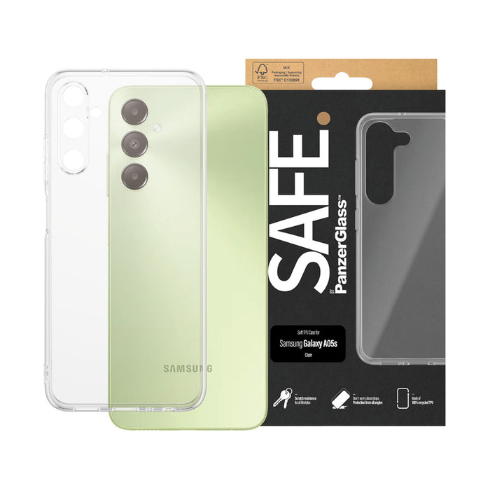 CASE SAFE SAMSUNG A05S CLEAR CASE