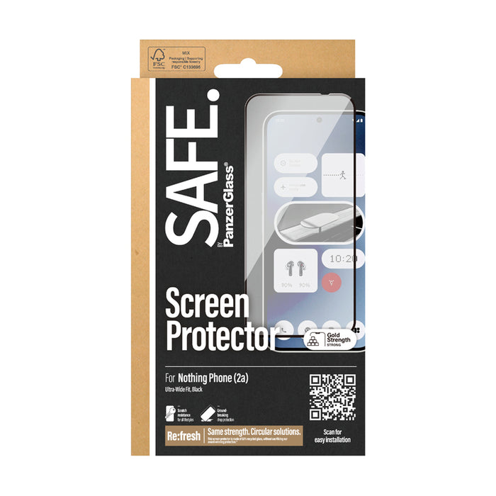 GLASS SAFE NOTHING PHONE 2a