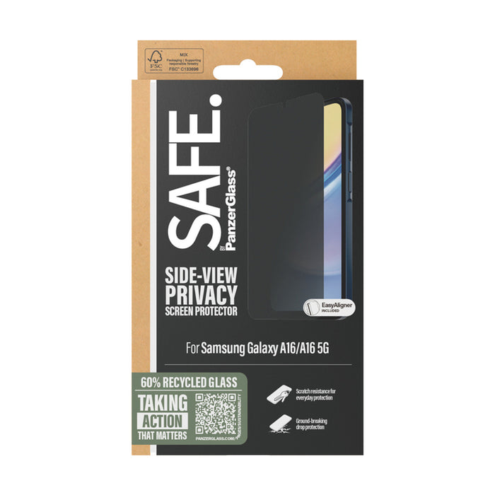SAFE by PanzerGlass Ultra-Wide Fit Privacy Glass for Samsung Galaxy A16 / A16 5G