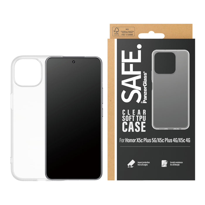SAFE HONOR X5c PLUS CLEAR CASE