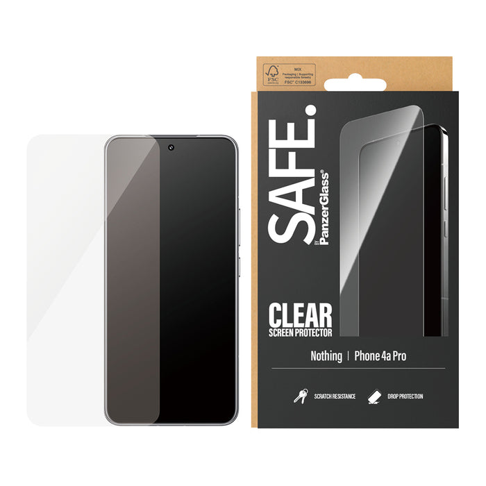 GLASS SAFE NOTHING PHONE 4a Pro UWF
