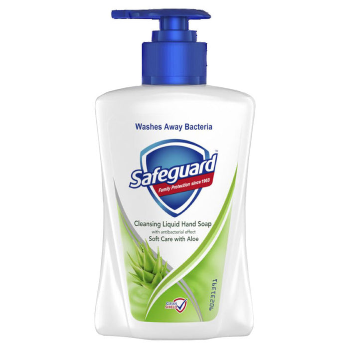ALOE LIQUID SOAP 225 ML SAFEGUARD