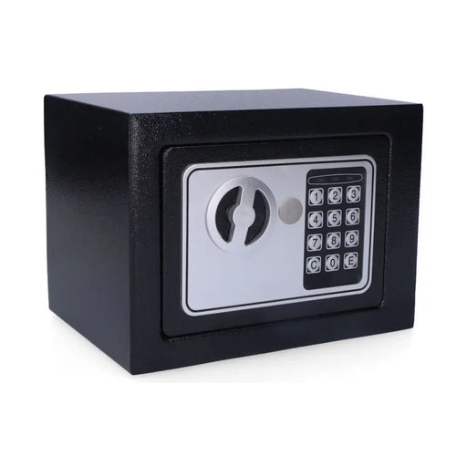 Safety-deposit box Micel cfc3 Black Steel Key Electronics - Сигурност Удома<<<Дом Градина<<<BigBuy&&&Системи за