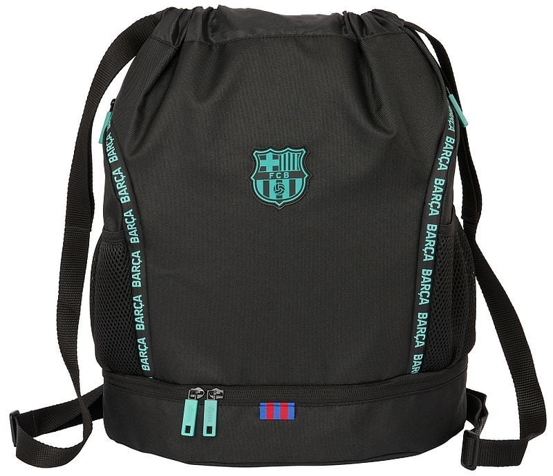 Child's Backpack Bag F.C. Barcelona Black 35 x 40 x 1 cm