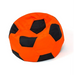 Sako bag pouf Ball orange-black XL 120 cm - Poufs for children/youthPUF-DZI<<<Poufs and footrestsPUF<<<ActionPL