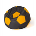 Sako bag pouffe Ball black-yellow L 80 cm - Poufs for children/youthPUF-DZI<<<Poufs and footrestsPUF<<<ActionPL