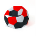 Sako bag pouffe ball white-black-red L 80 cm - Poufs for children/youthPUF-DZI<<<Poufs and footrestsPUF<<<ActionPL